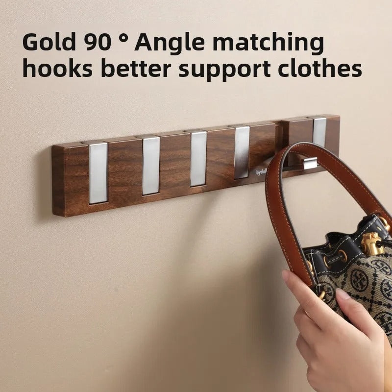 Piano Key Style Foldable Wall Rack