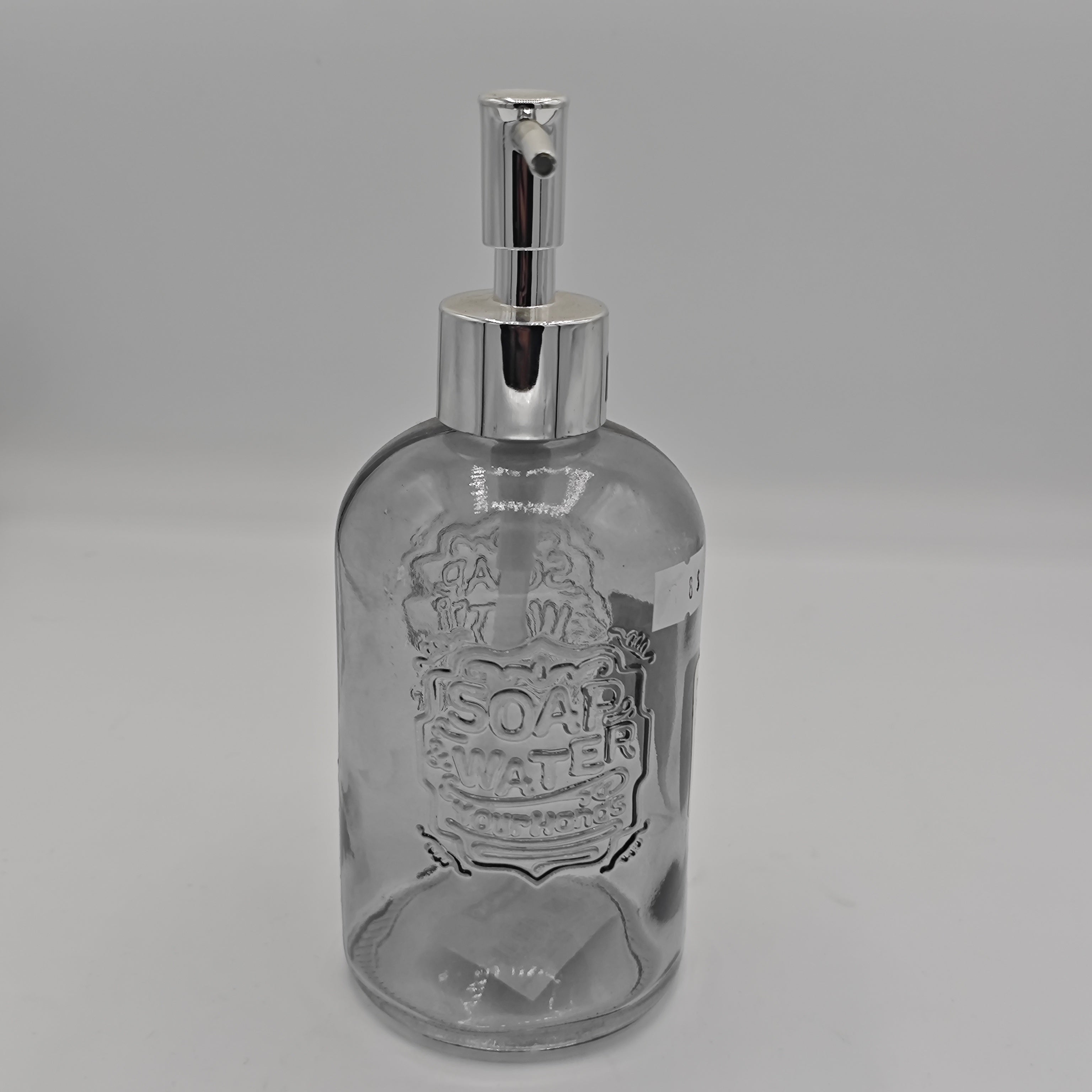 Vintage Glass Soap Dispenser