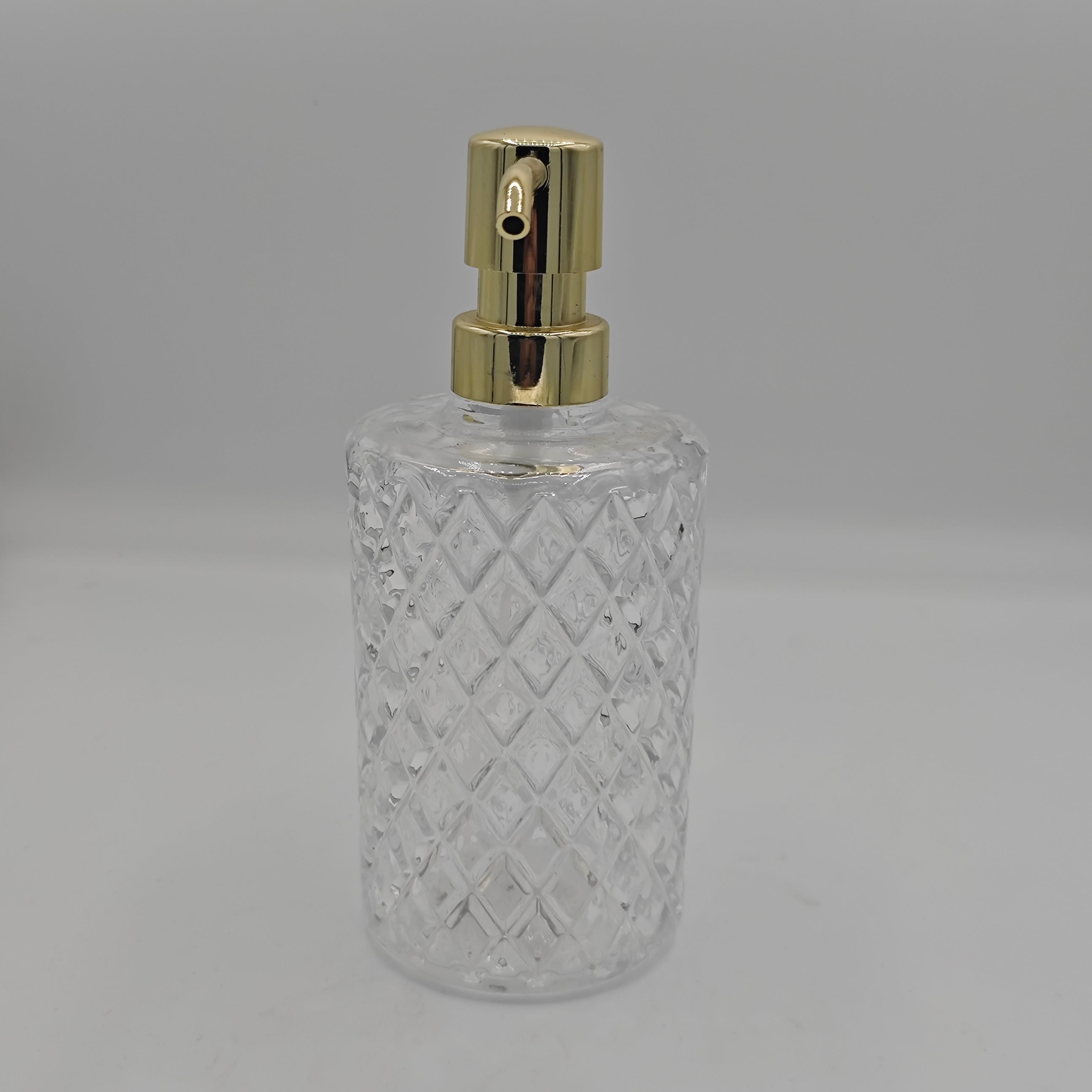Vintage Glass Soap Dispenser