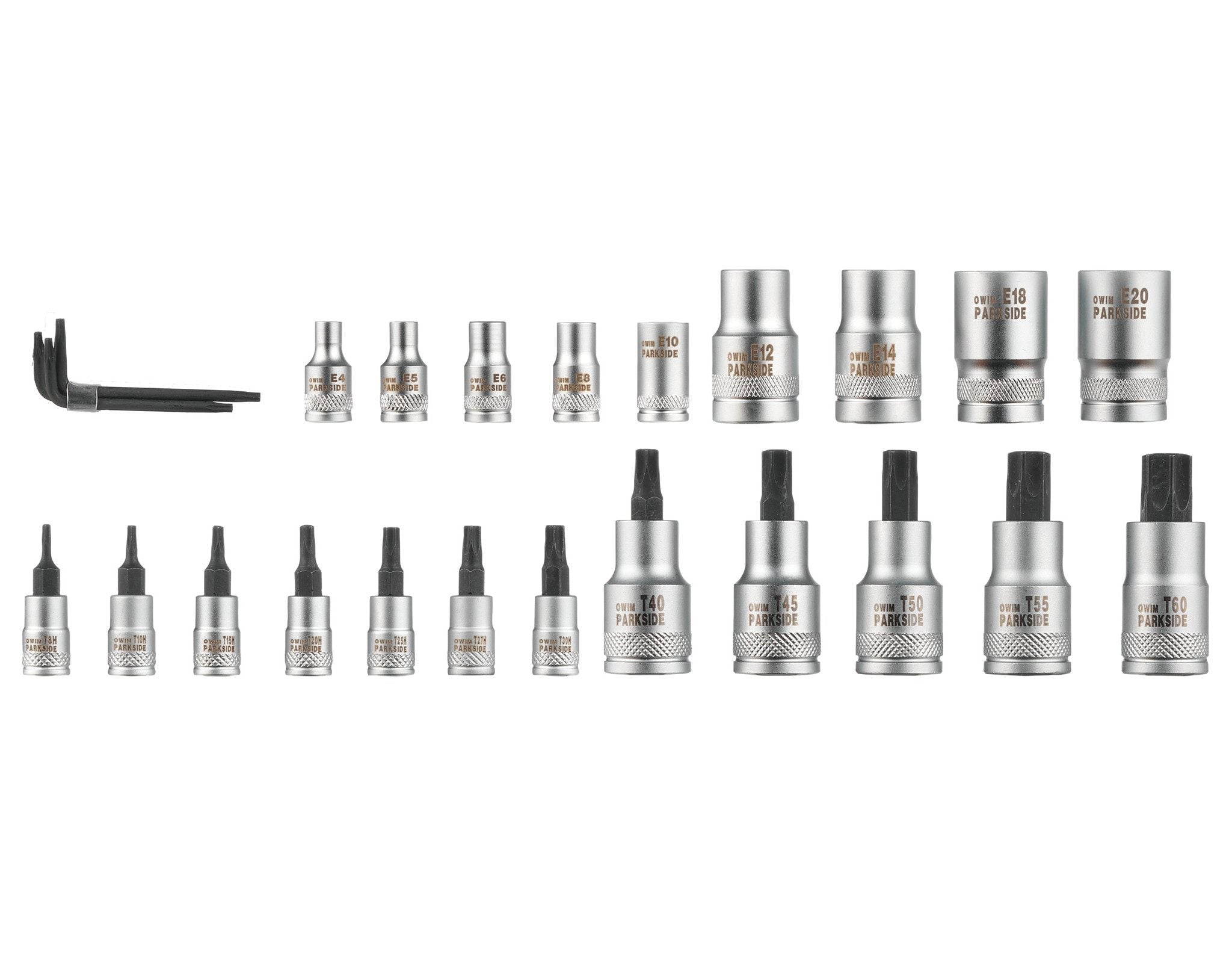 Parkside Bit Wrench Set 24-Piece