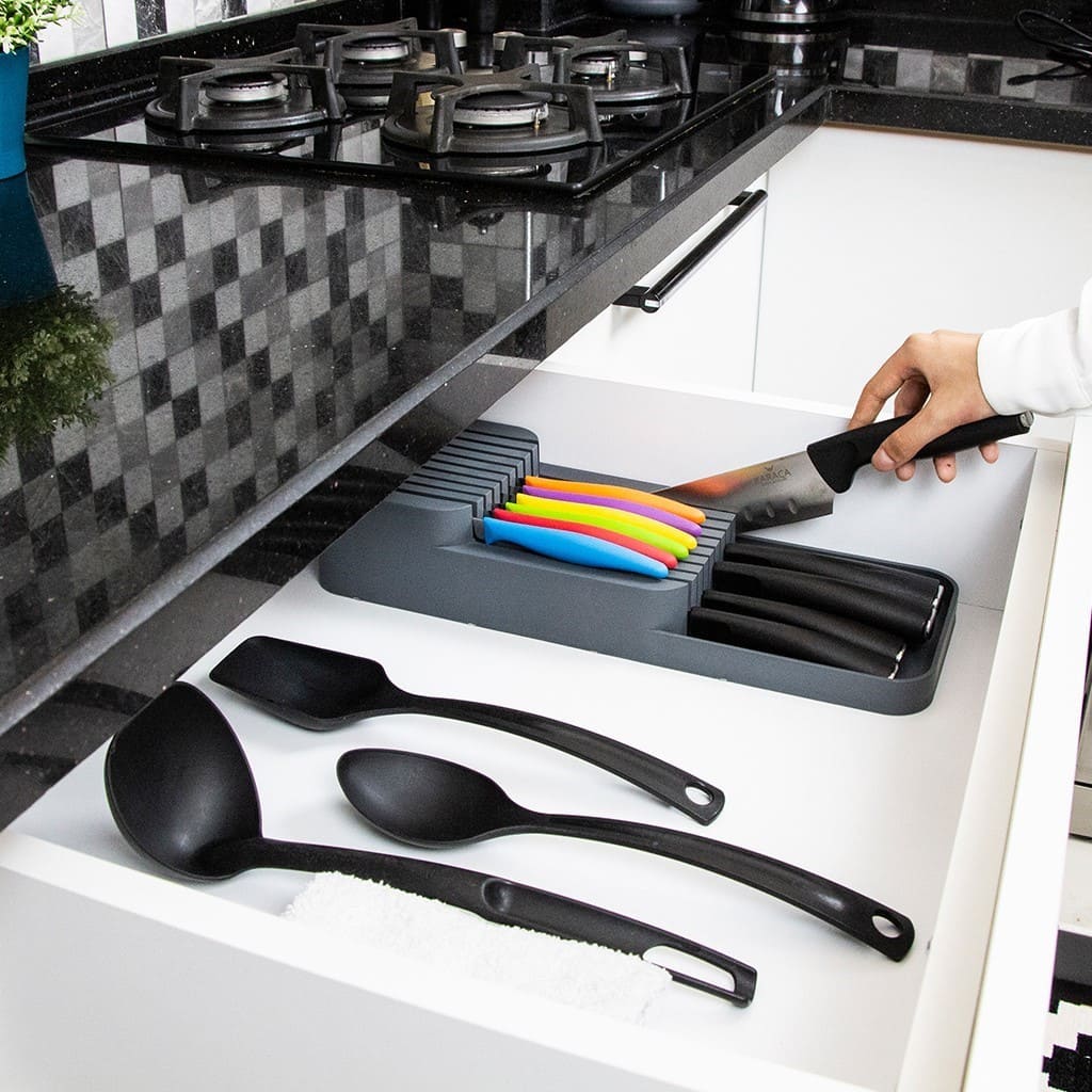 Decobella  Knife Drawer Organizer