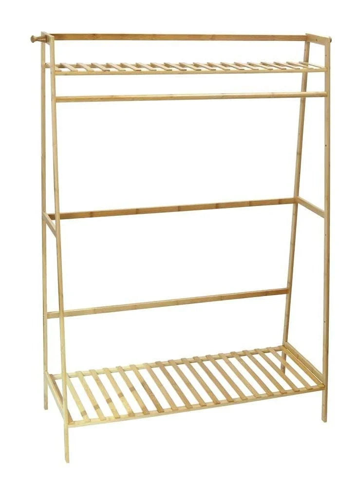 Bamboo Garment Coat Rack