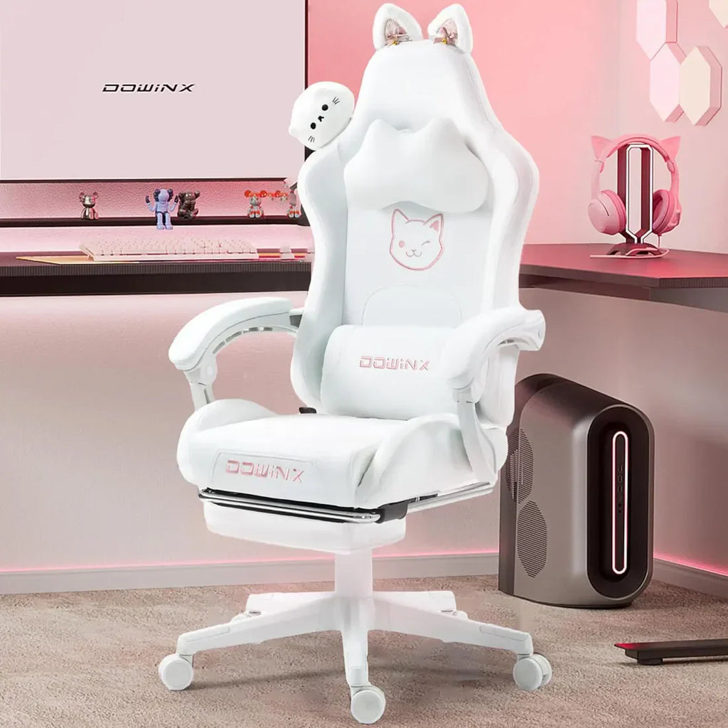 Dowinx Cute Cat‑Ear Gaming Chair