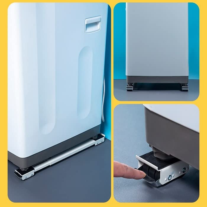 SET OF 2-Pcs Adjustable Moving Stand