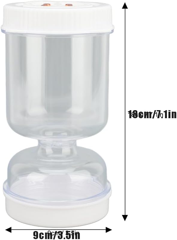 Leak-Proof Glass Pickle & Olive Jar