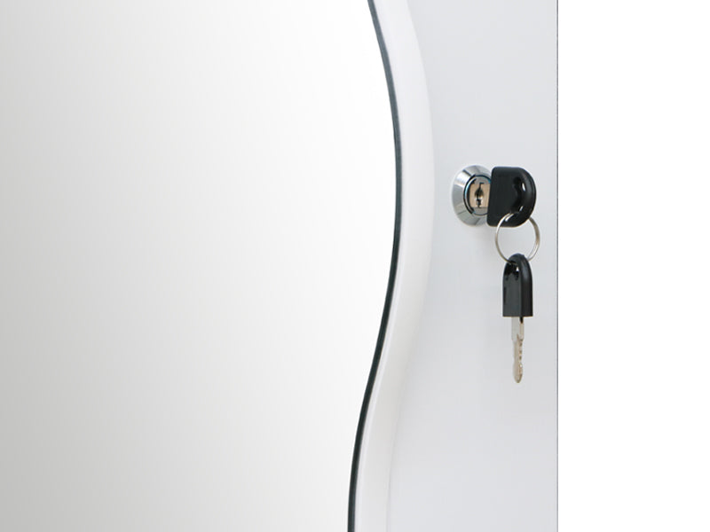 LED Jewelry Armoire Cabinet – Wall or Door Mounted