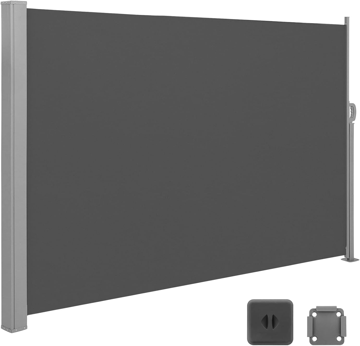 SONGMICS Side Awning with Steel Box GSA165G02