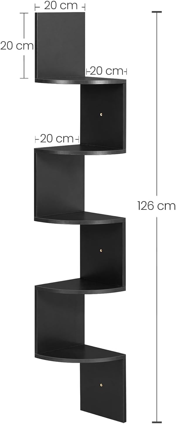 VASAGLE Corner Shelf LBC072B01