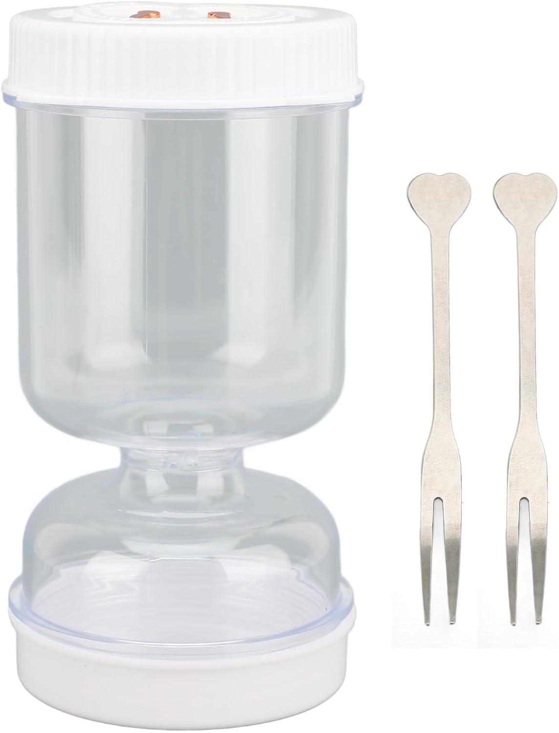 Leak-Proof Glass Pickle & Olive Jar