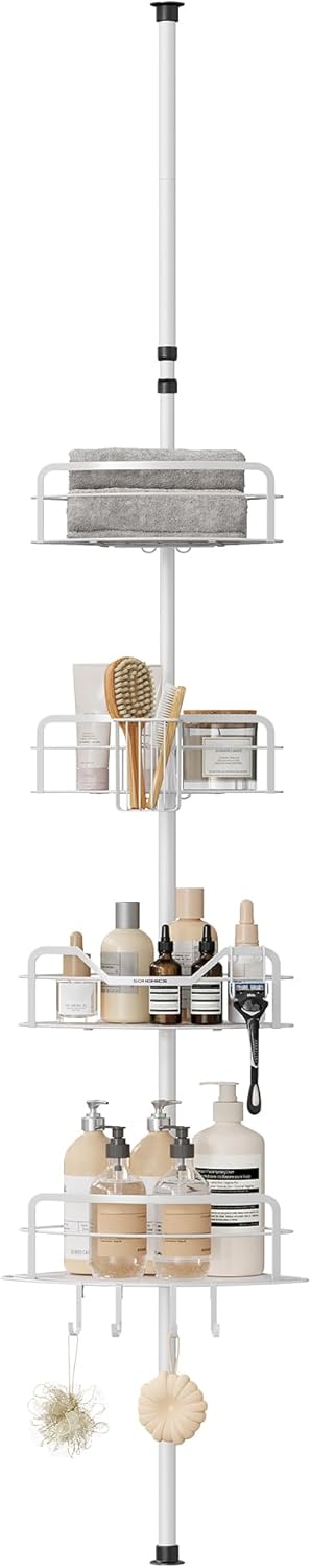 SONGMICS Corner Shower Caddy BCB003W01