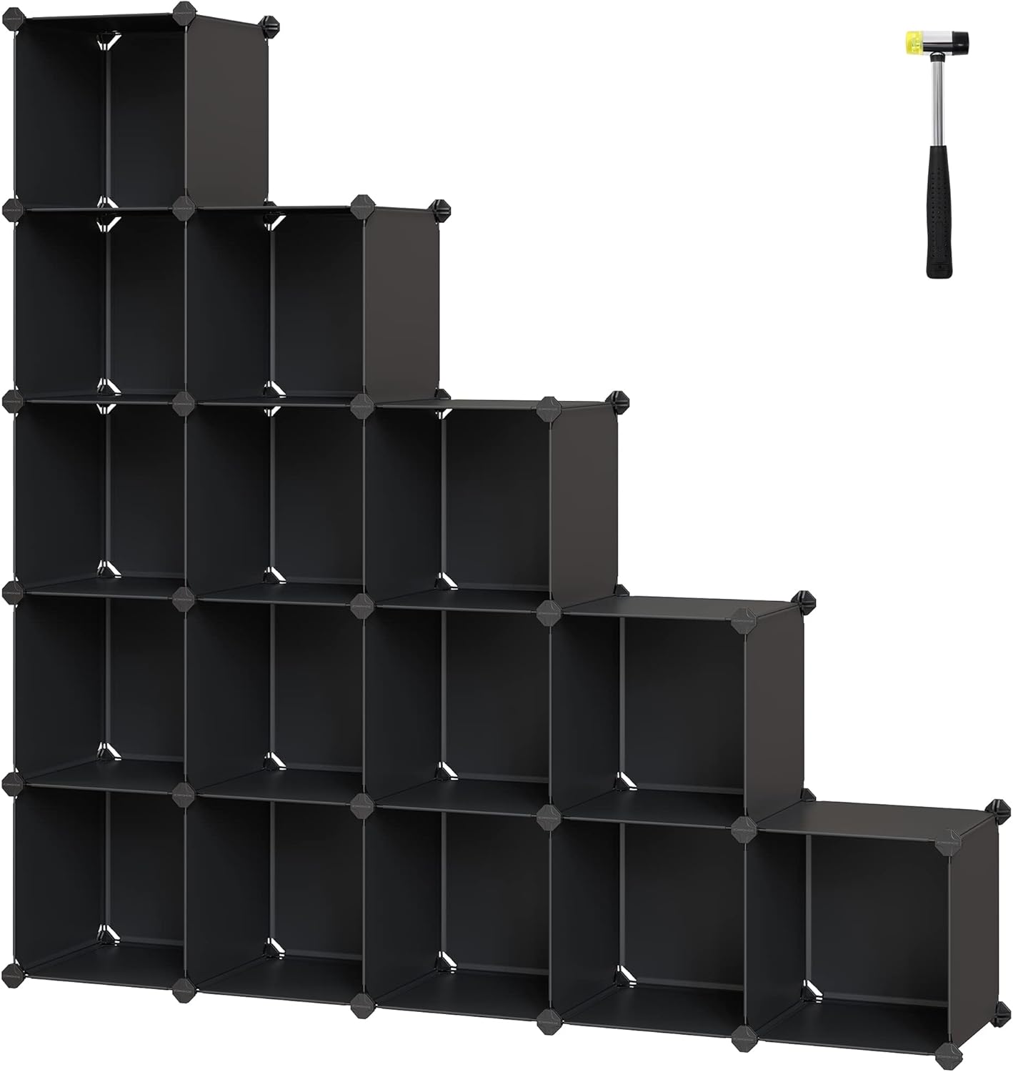 SONGMICS 16-Cube Storage Unit LPC44BK
