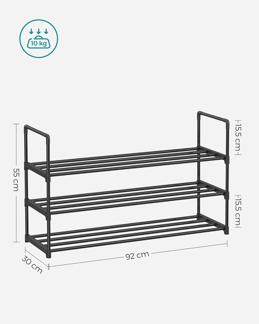 SONGMICS Shoe Rack LSA303B02