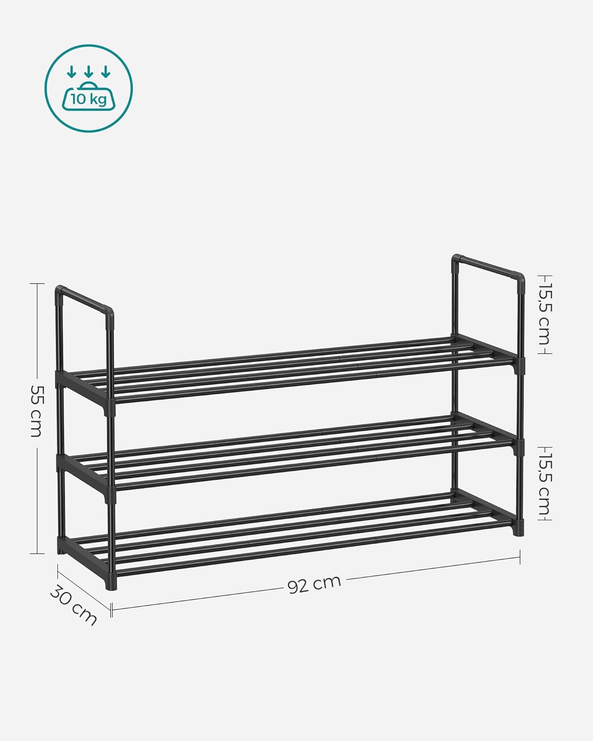 SONGMICS Shoe Rack LSA303B02