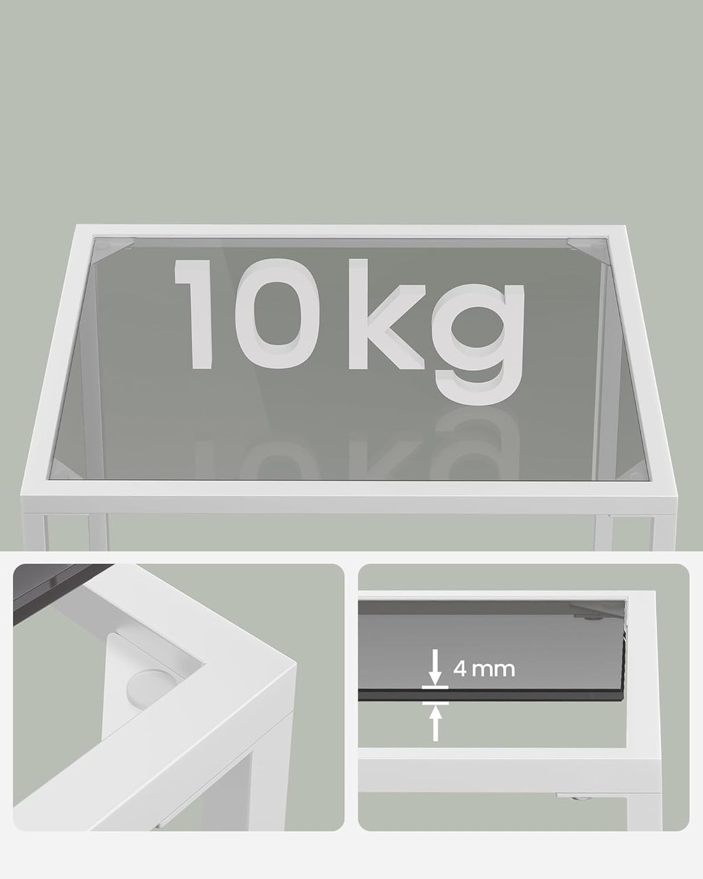 VASAGLE Bathroom Shelf