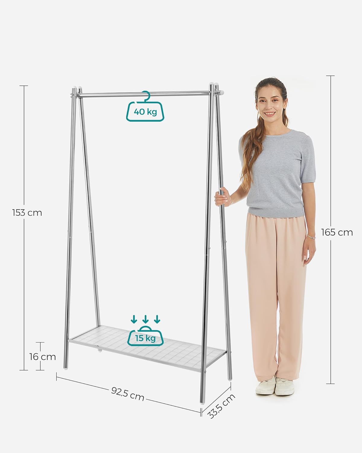 SONGMICS Clothes Rack HSR023E01