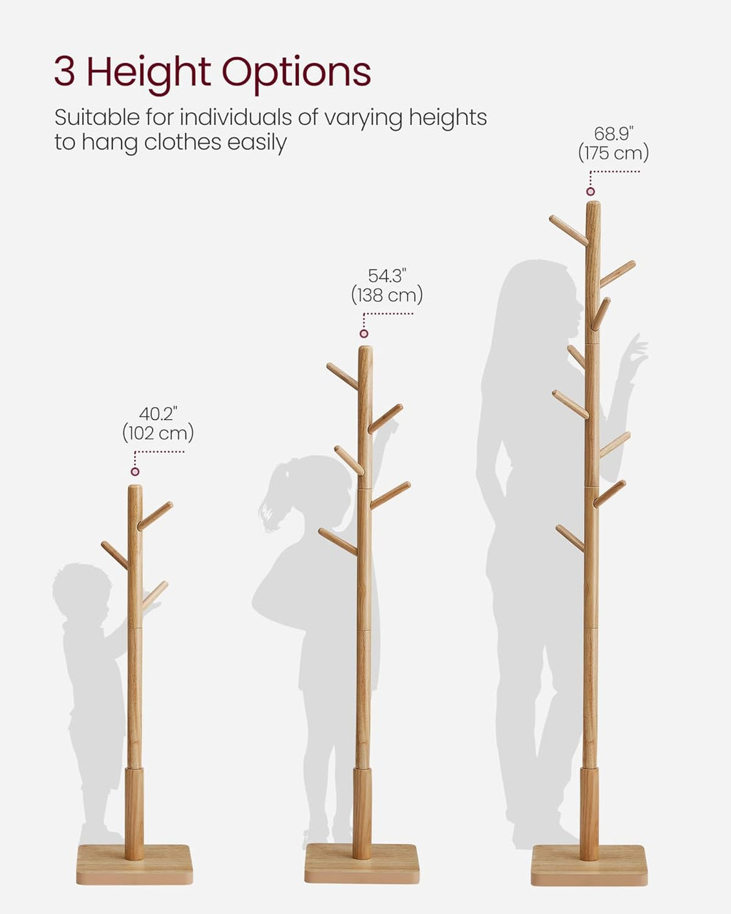 VASAGLE Coat Rack RCR010N01