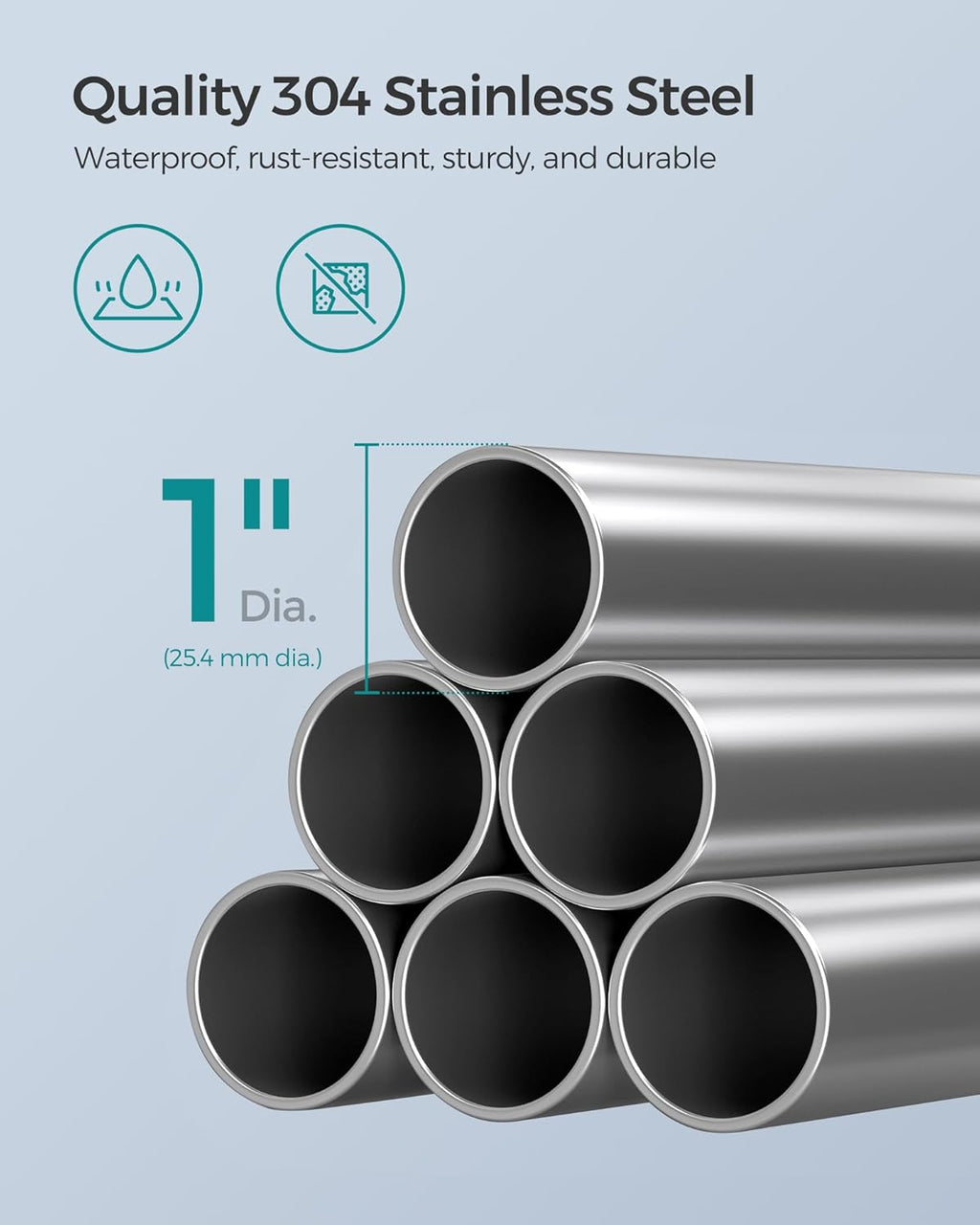 SONGMICS Shower Caddy BCB002B01