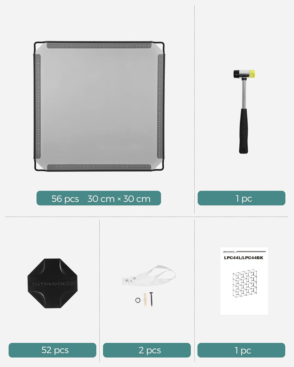SONGMICS Cube Storage Organizer LPC442G01