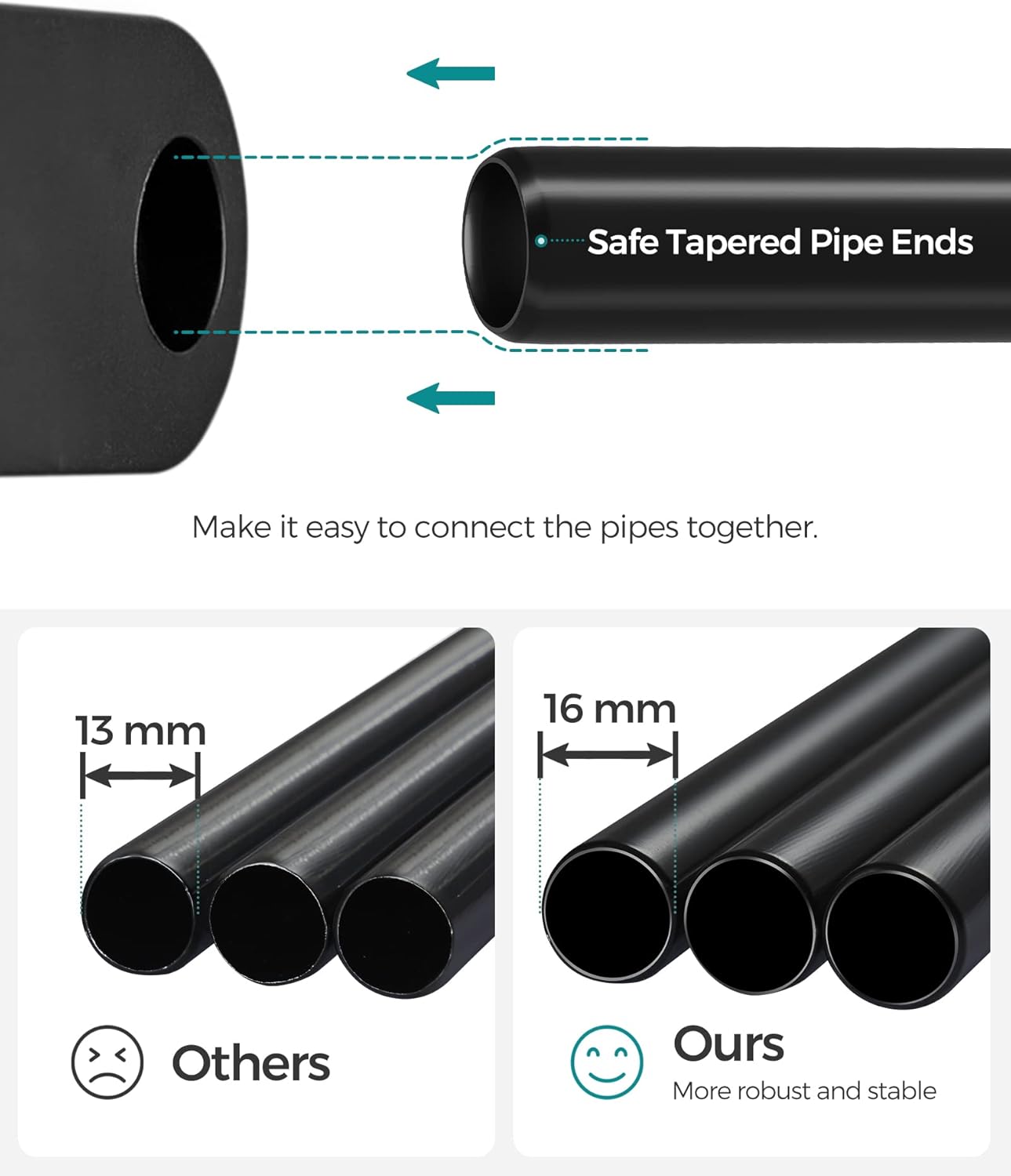 SONGMICS Portable Closet Organizer RYG025B02