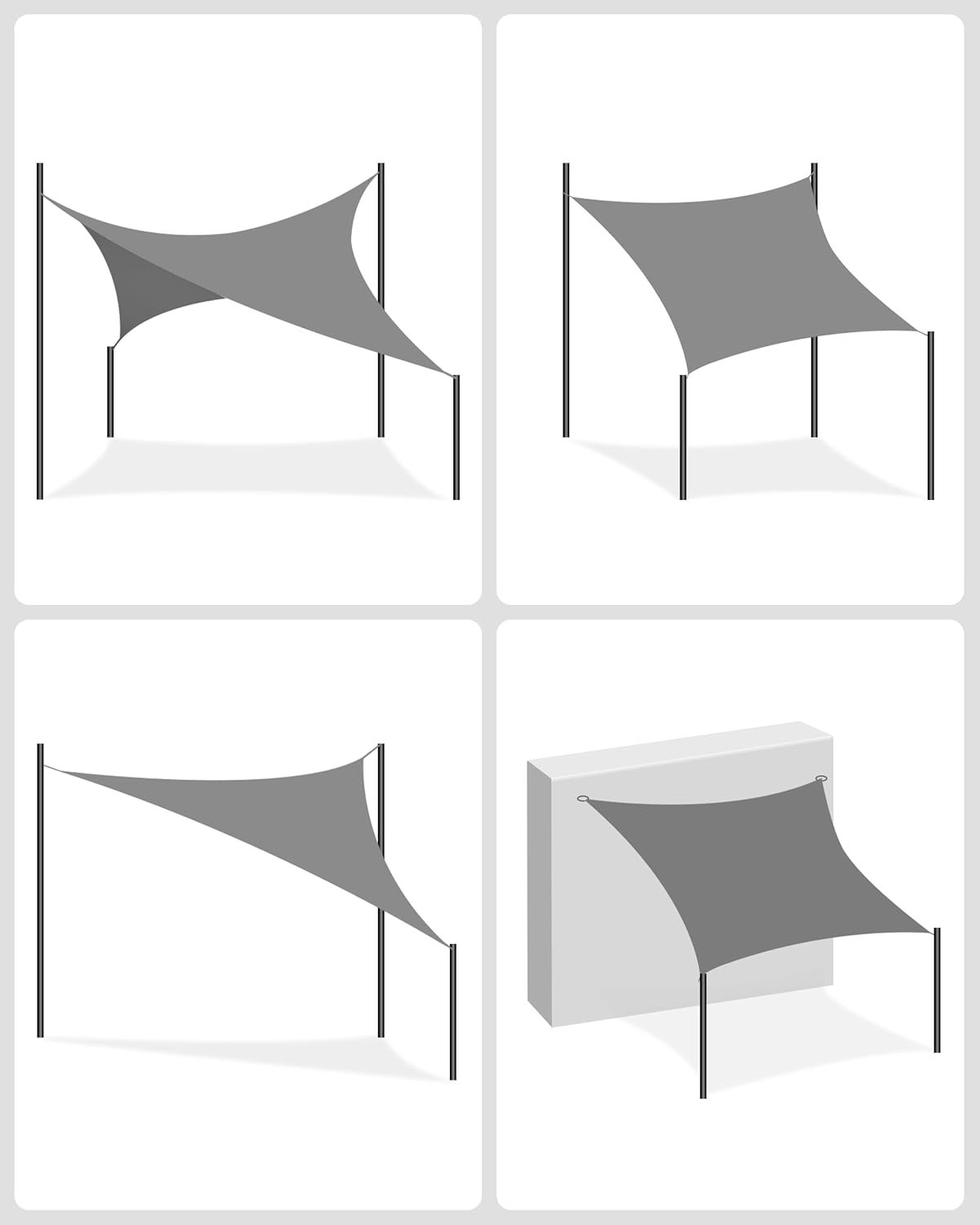 SONGMICS Awning waterproof UV protection GSH35QY