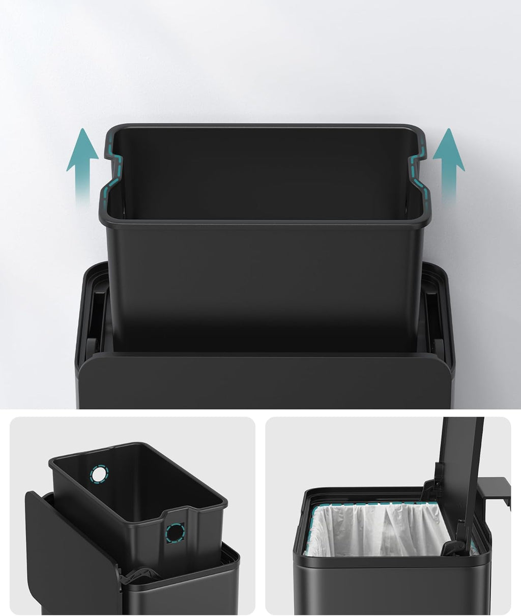 SONGMICS Hanging Kitchen Bin LTB810B01