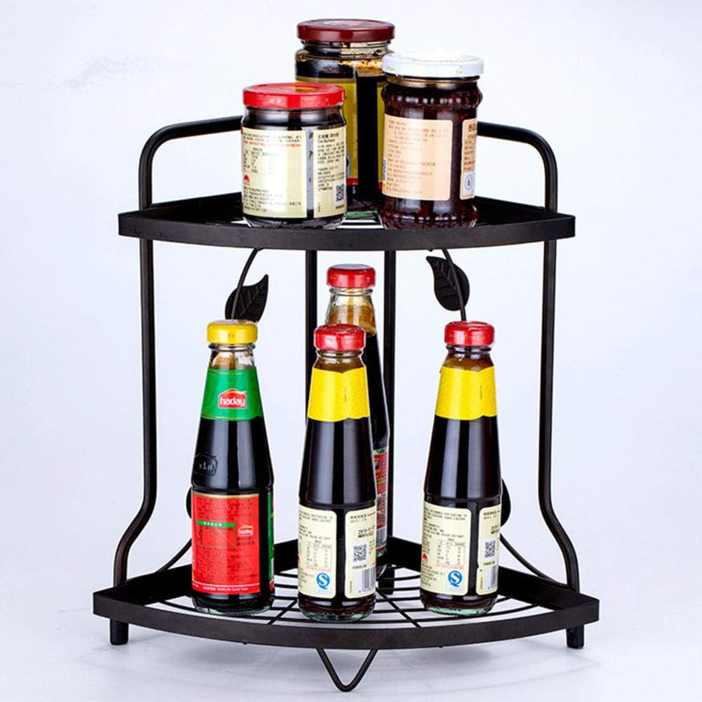 2-Tier Multifunctional Corner Rack