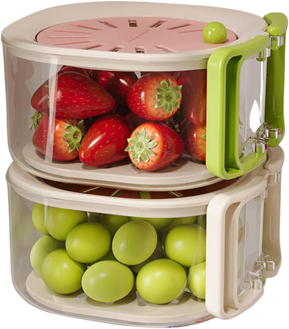 2-in-1 Fruit Strainer Container