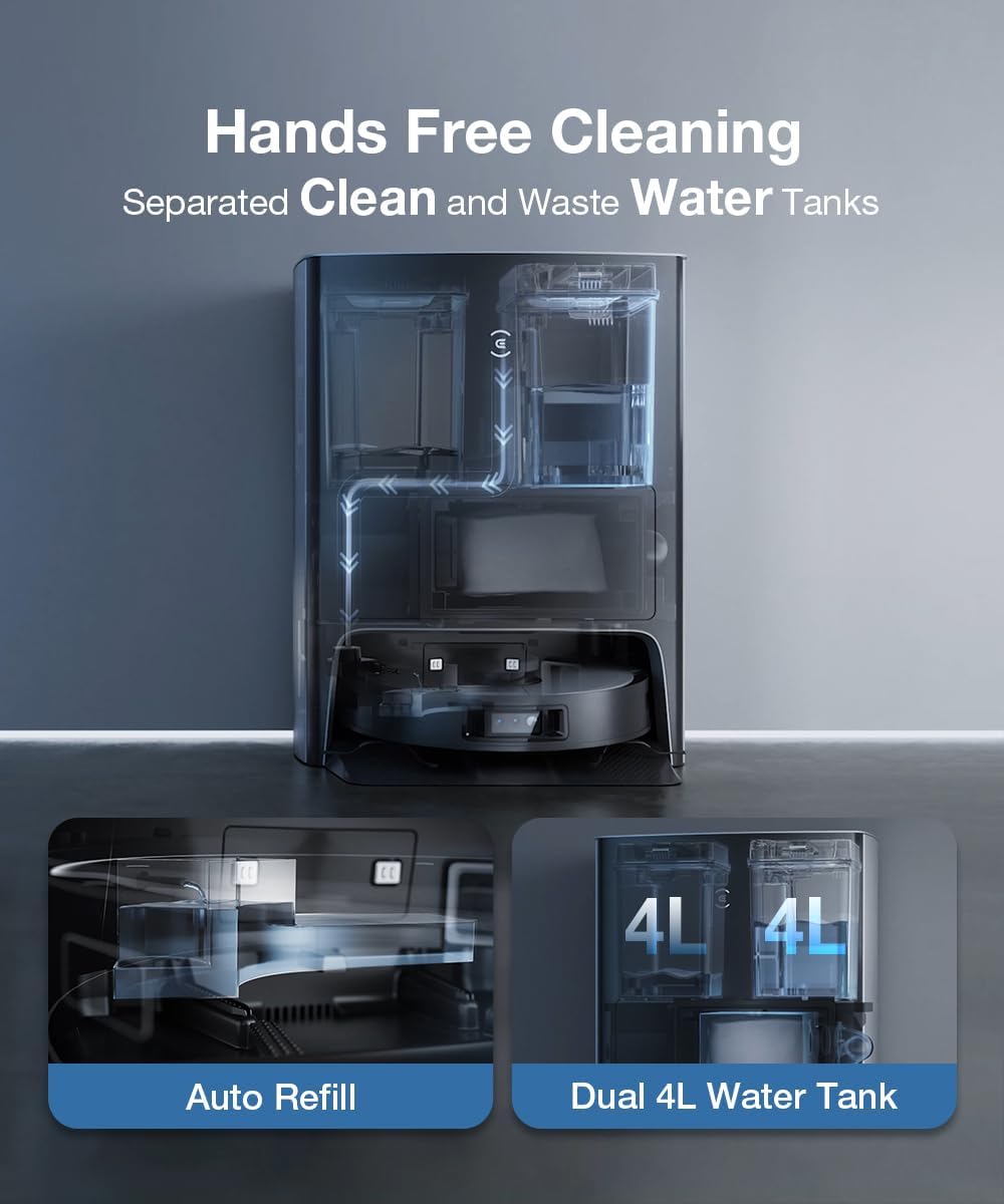 Ecovacs Deebot X1 Omni Robot Vacuum Cleaner