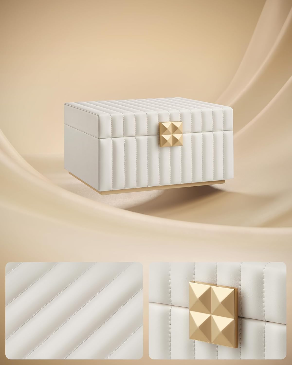 SONGMICS Jewellery Box JBC182W01