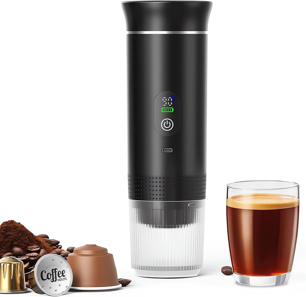 3-in-1 Portable Coffee Maker with Self-Heating