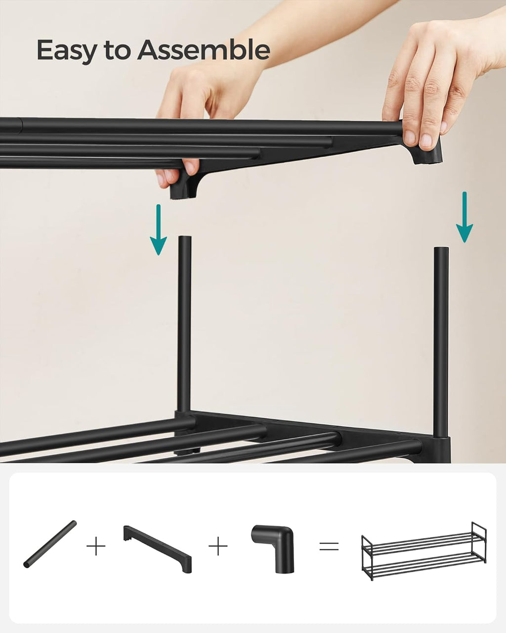 SONGMICS Shoe Rack LSA033B01