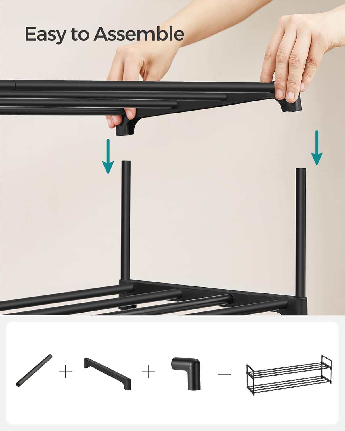 SONGMICS Shoe Rack LSA033B01