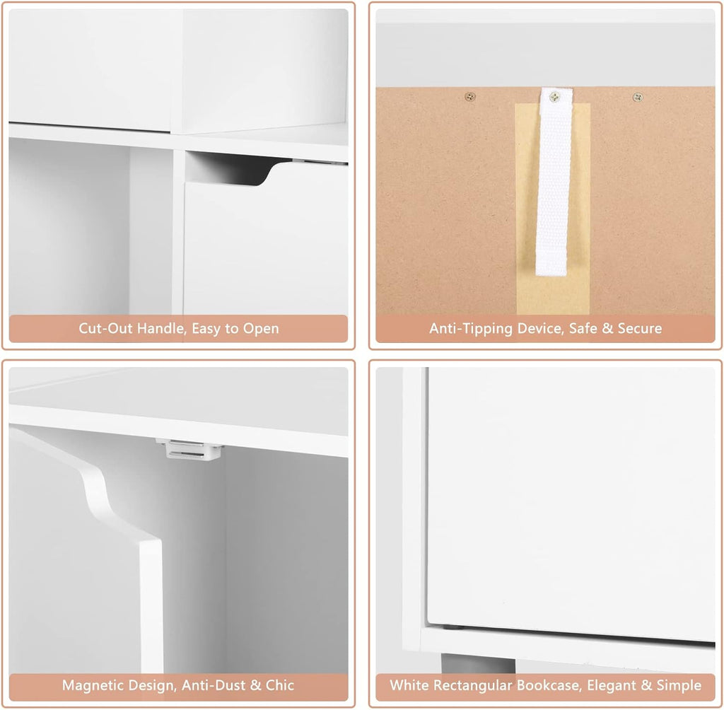 WOLTU Bookcase Standing Storage Rack