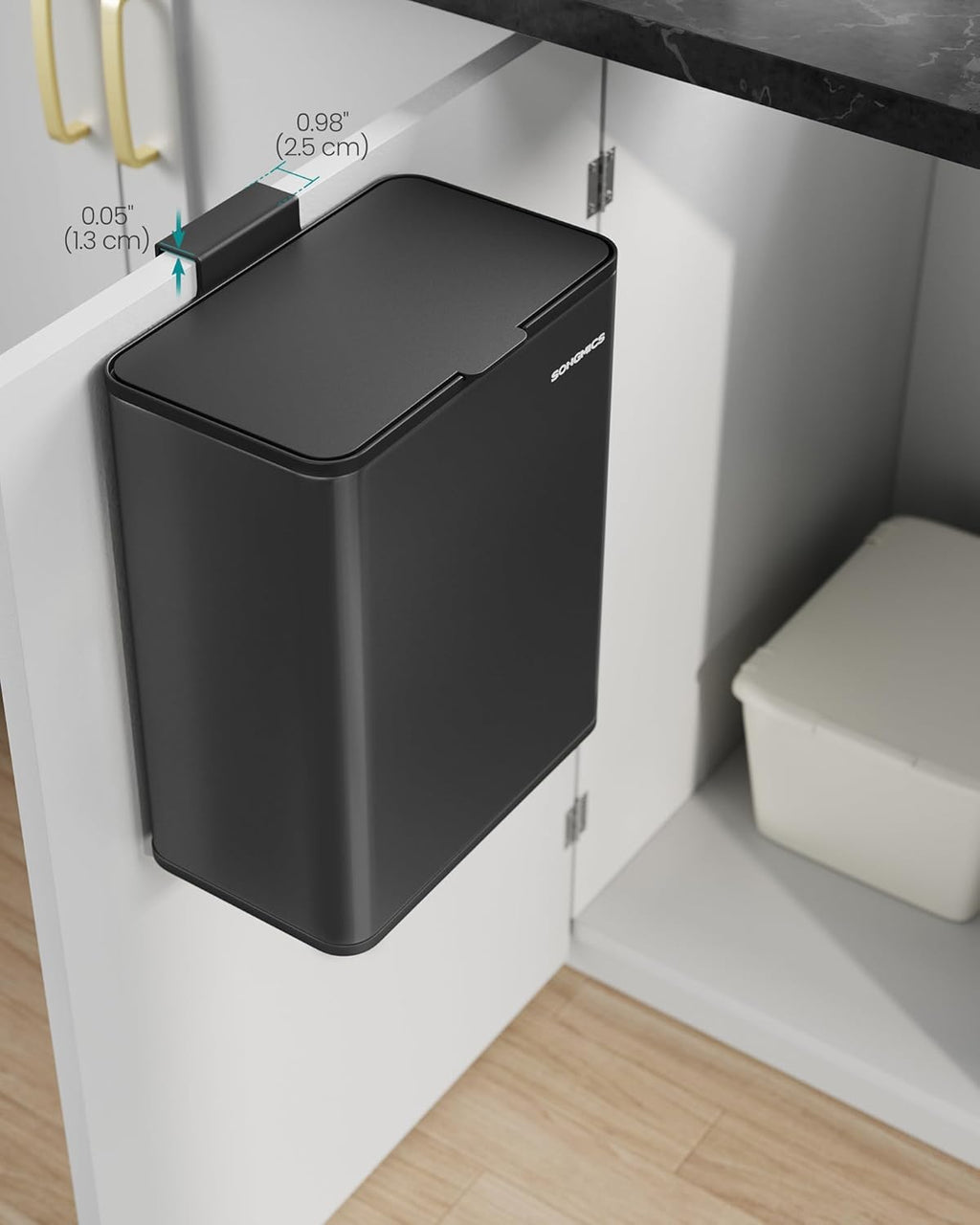 SONGMICS Hanging Kitchen Bin LTB810B01