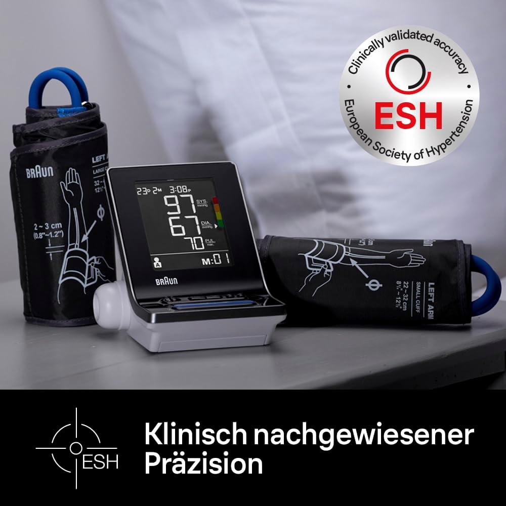 Braun ExactFit 3 Upper Arm Blood Pressure Monitor