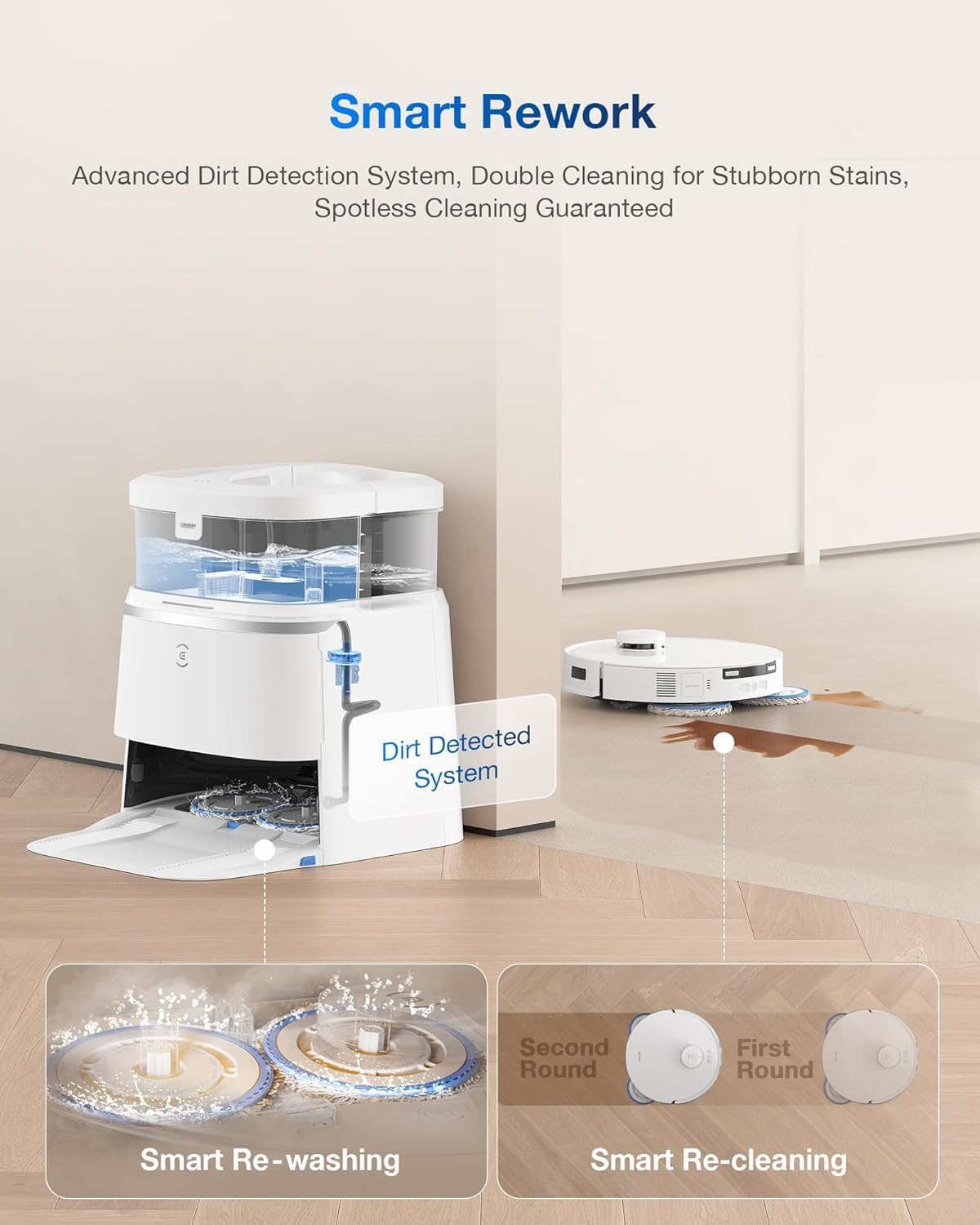 ECOVACS DEEBOT T30 PRO Omni Robot Vacuum Cleaner