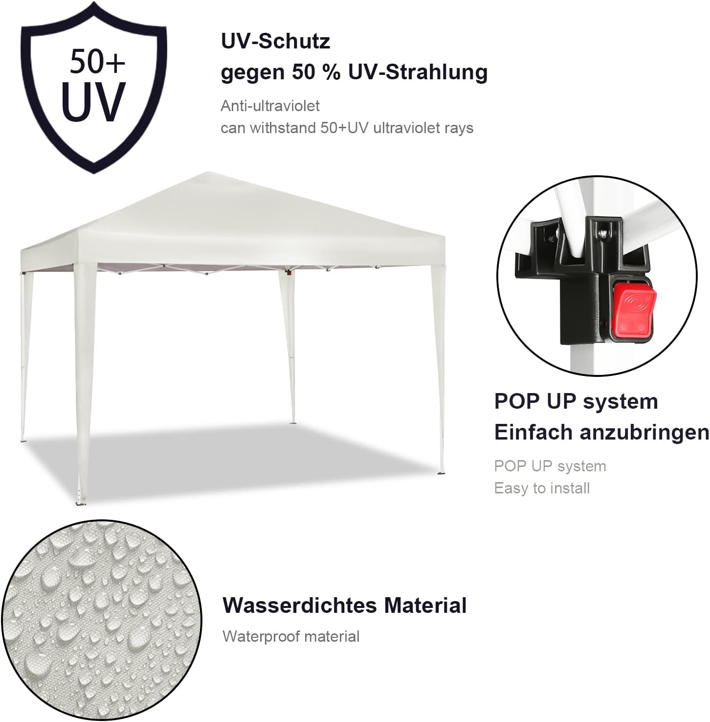 WOLTU Pop-up Camping Pagoda Tent