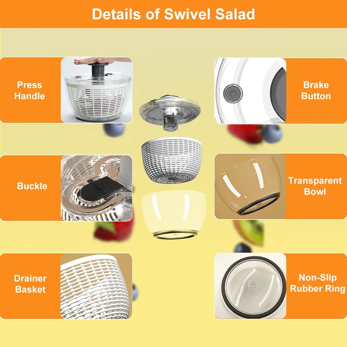 Salad and Herb Spinner