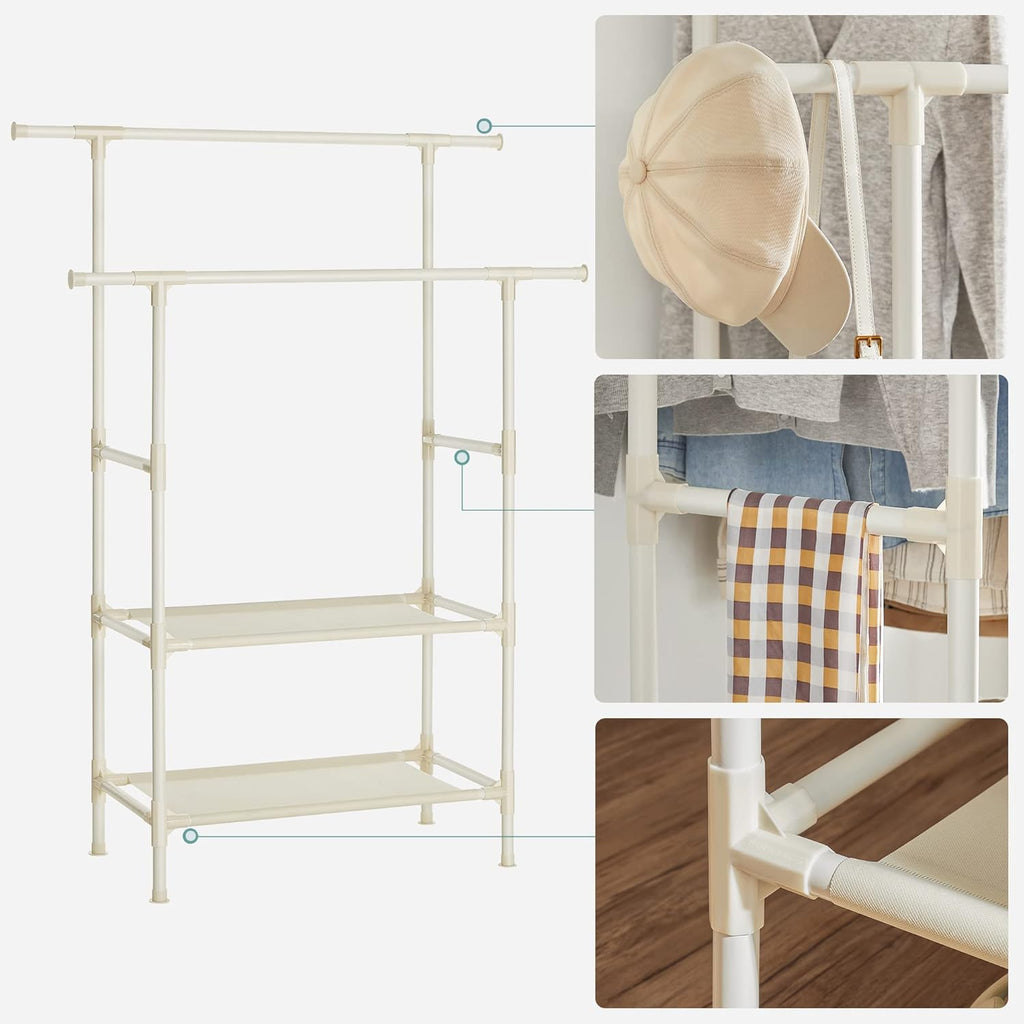 SONGMICS Clothes Rail RDR02WT