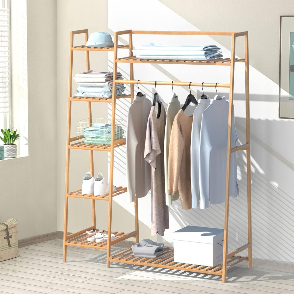 Bamboo Clothes Organizer