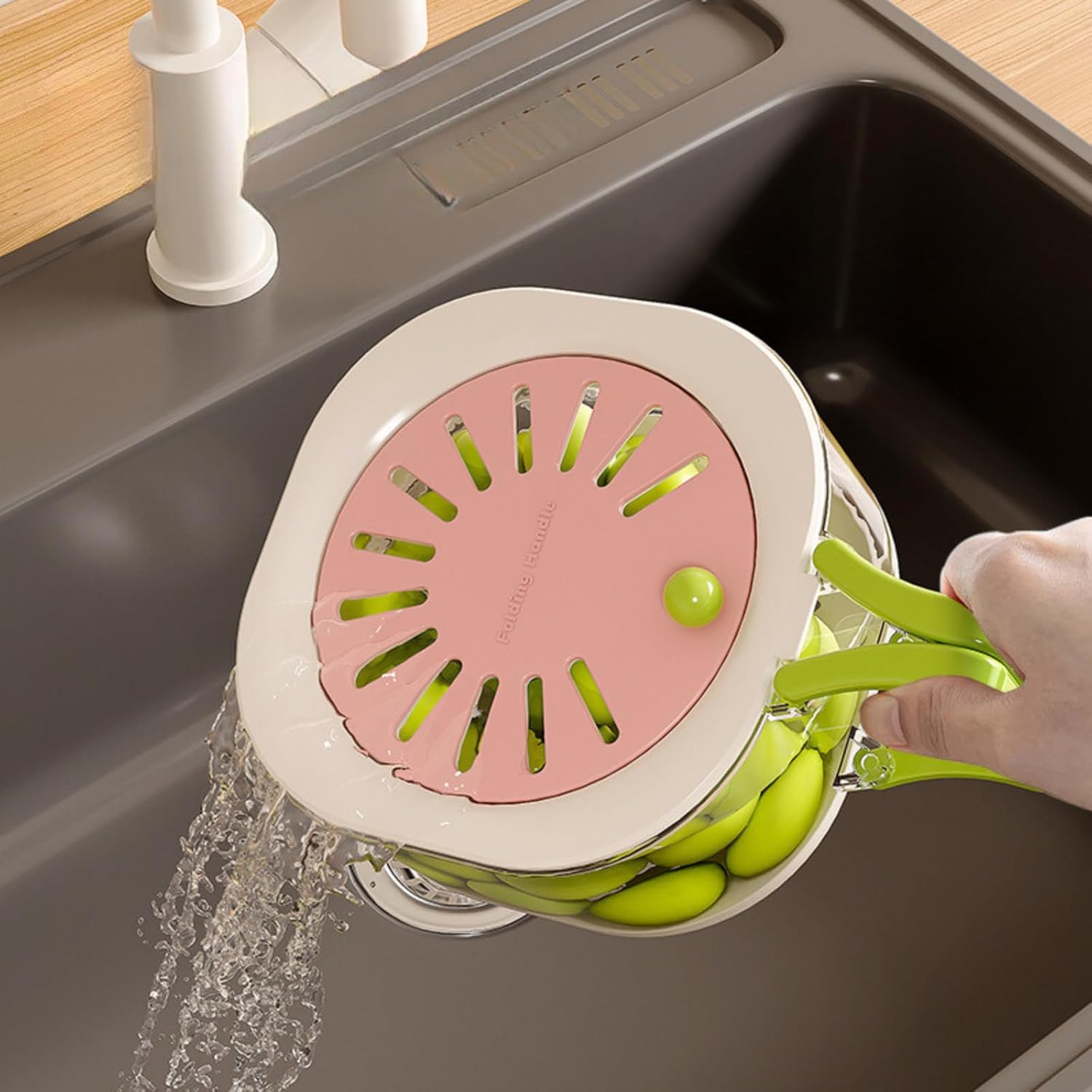 2-in-1 Fruit Strainer Container