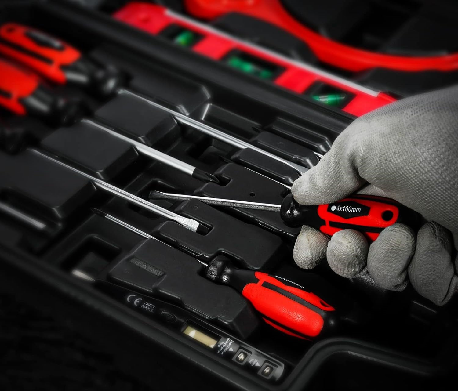 97 Pcs HOME REPAIR TOOL KIT