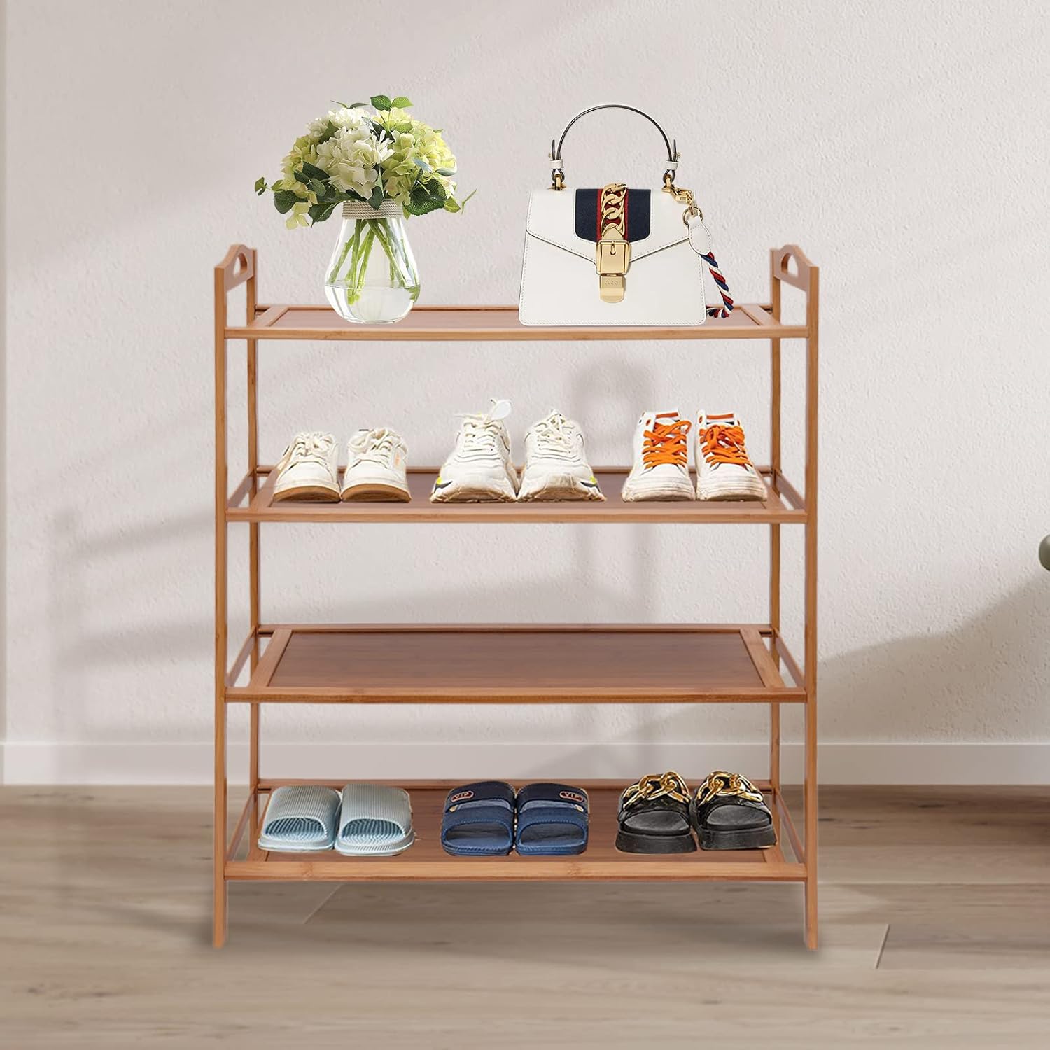 Multifunctional 4-Tier Rack