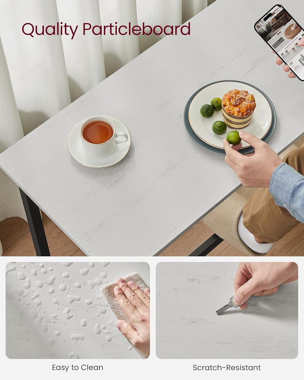 VASAGLE Bar Table LBT010B73