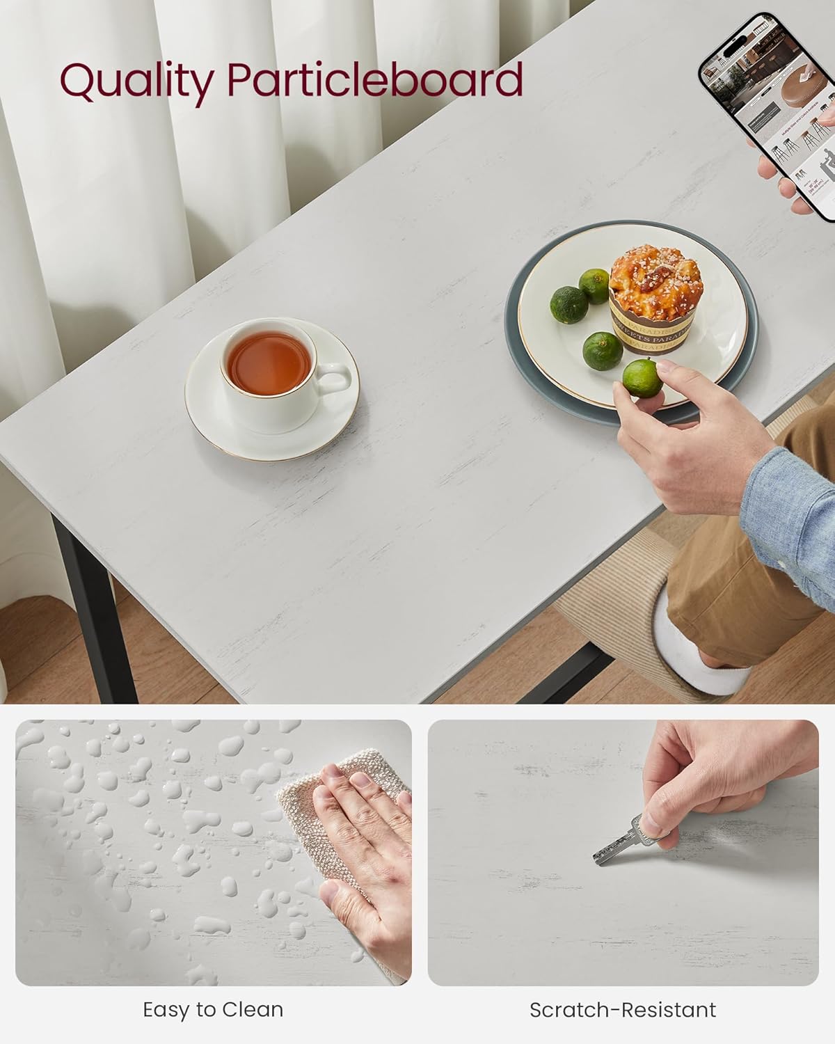 VASAGLE Bar Table LBT010B73