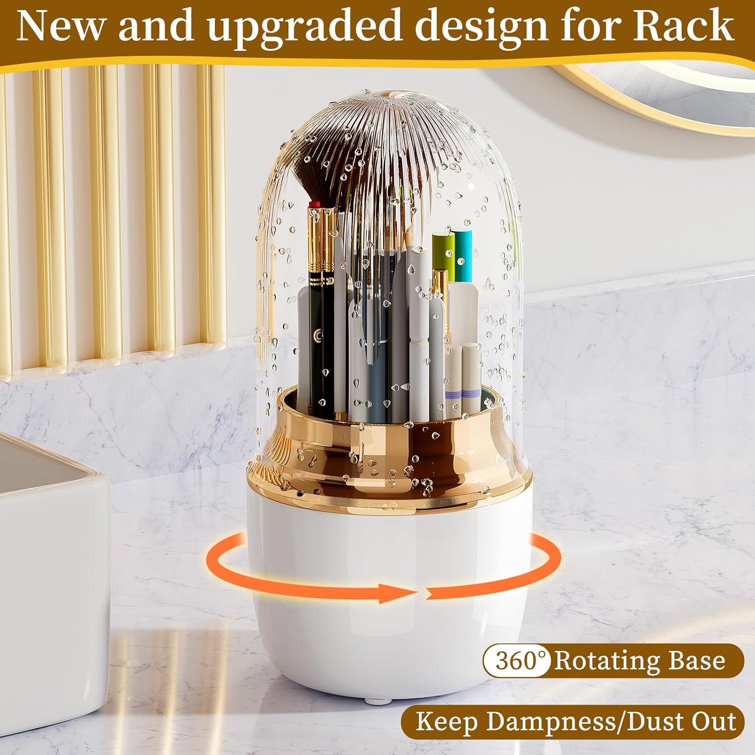 3 Layers Makeup Organizer