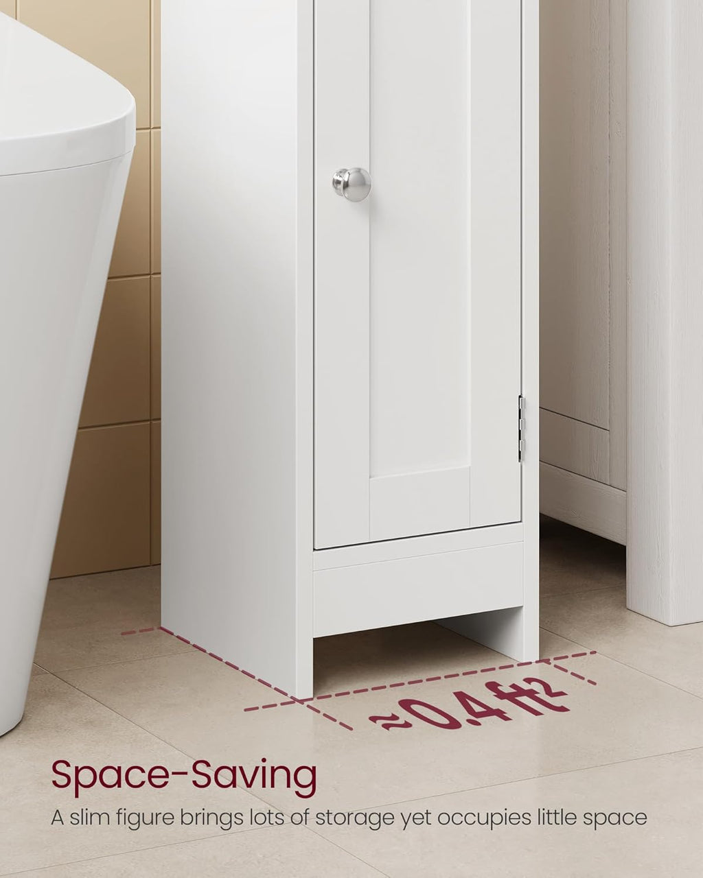 VASAGLE Corner Floor Cabinet BBC310W01