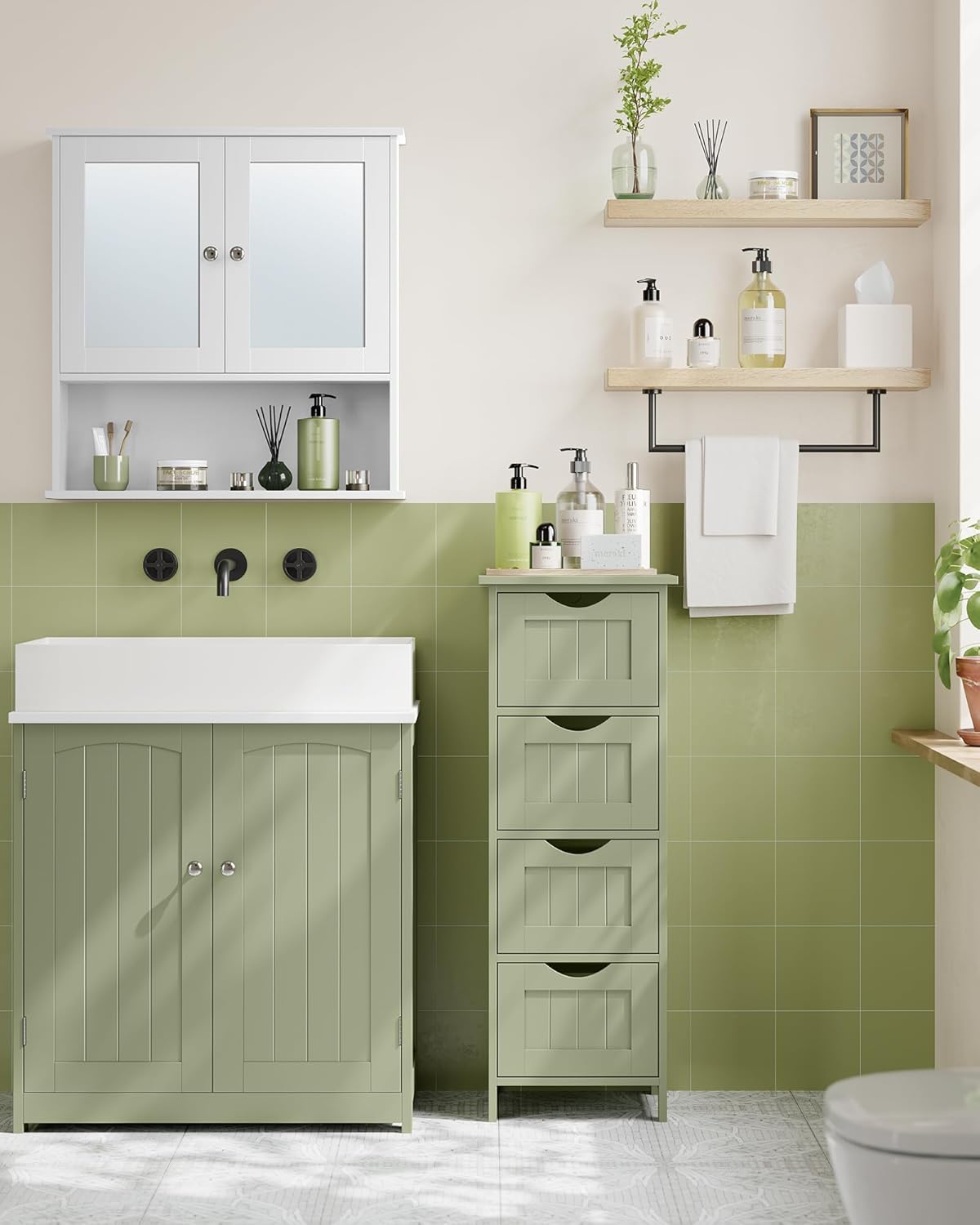 VASAGLE Bathroom Cabinet