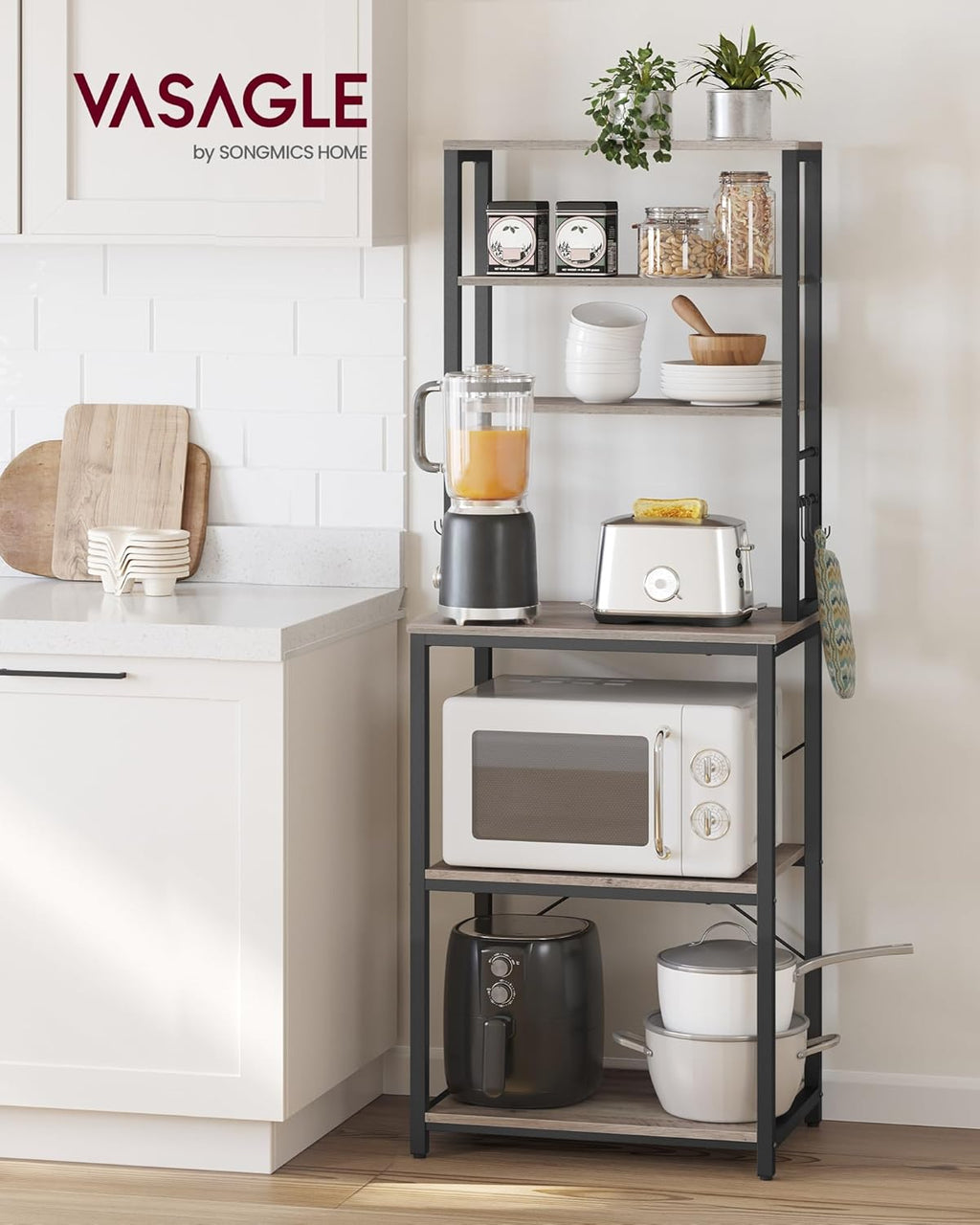 VASAGLE Kitchen Storage Rack KKS024B02