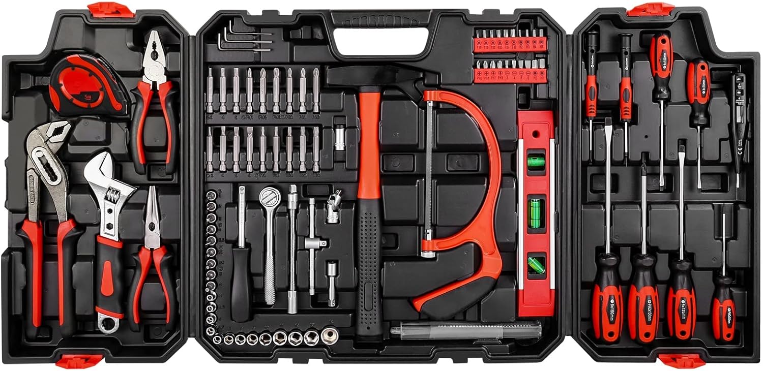 97 Pcs HOME REPAIR TOOL KIT